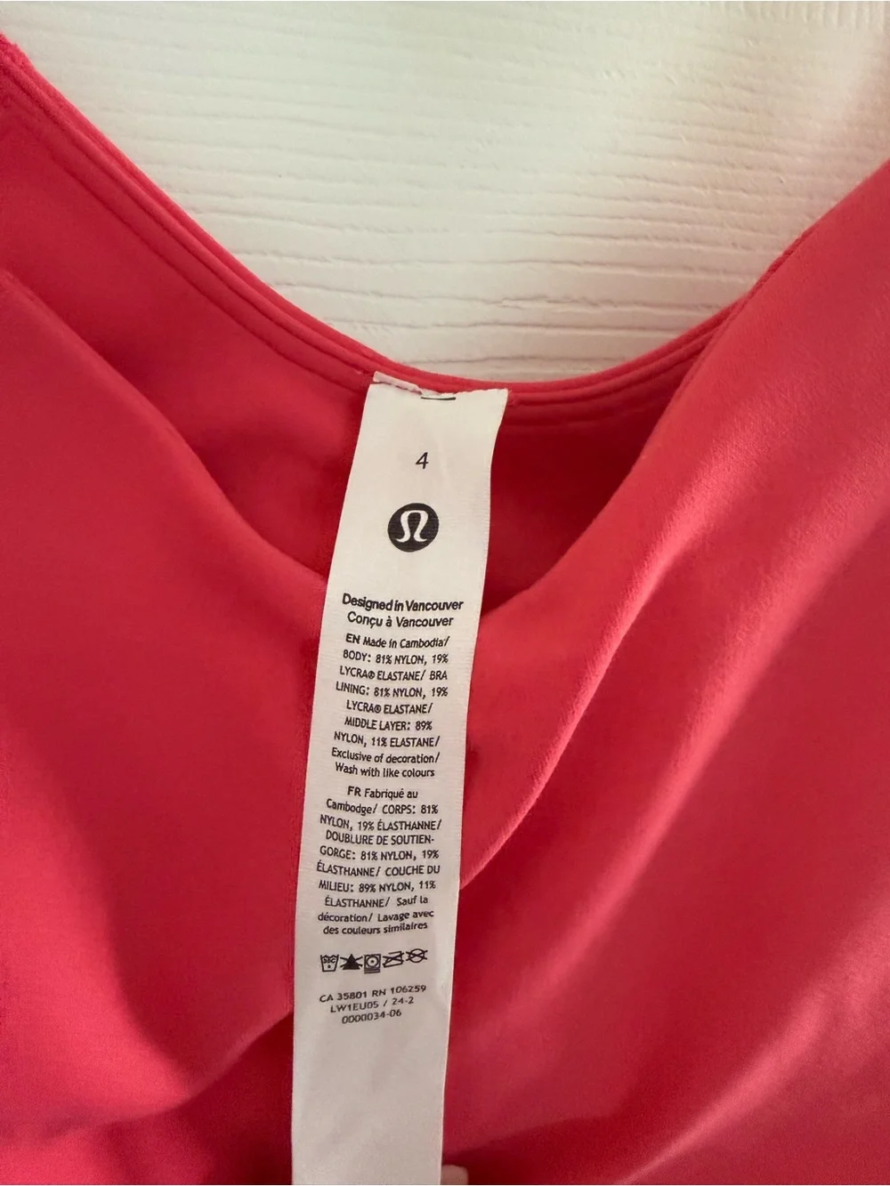 Lululemon align tank top - pink